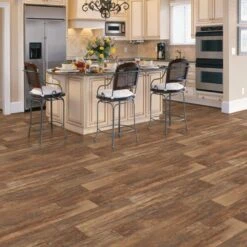 Congoleum ArmorCore LC Farmhouse Timber 12-ft W Cut-to-Length Honeycomb Wood Look Low-Gloss Finish Sheet Vinyl