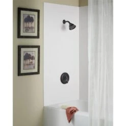 Moen Caldwell Mediterranean Bronze 1-Handle Bathtub And Shower Faucet With Valve -Hardware Store 026508236086 11205478 1800x1800