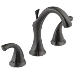 Delta Addison Venetian Bronze 2-handle Widespread WaterSense Bathroom Sink Faucet With Drain -Hardware Store 034449597289xl 1800x1800