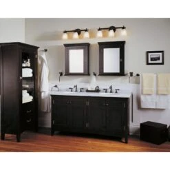 Delta Victorian Venetian Bronze 2-handle Widespread WaterSense Bathroom Sink Faucet With Drain -Hardware Store 034449642743 12171450 1800x1800