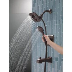 Delta Ashlyn Venetian Bronze 1-Handle Bathtub And Shower Faucet