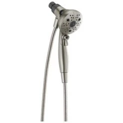 Delta Universal Showering Components Brushed Nickel 6-Spray Handheld Shower 1.75-GPM (6.6-LPM) -Hardware Store 034449864336xl 1800x1800