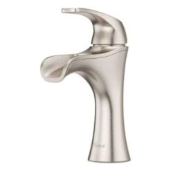 Pfister Jaida Brushed Nickel 1-handle Single Hole/4-in Centerset WaterSense Bathroom Sink Faucet With Drain -Hardware Store 038877604090 16801819 1800x1800