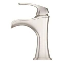 Pfister Jaida Brushed Nickel 1-handle Single Hole/4-in Centerset WaterSense Bathroom Sink Faucet With Drain -Hardware Store 038877604090 16801832 1800x1800