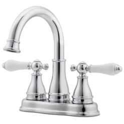Pfister Sonterra Polished Chrome 2-handle 4-in Centerset WaterSense Bathroom Sink Faucet With Drain -Hardware Store 038877604410xl 1800x1800