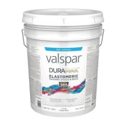 Valspar Duramax Flat Masonry And Stucco Elastomeric Tintable White Exterior Tintable Paint (Actual Net Contents: 630-fl Oz)