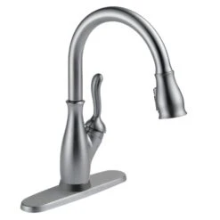 Leland Single-Handle Pull-Down Sprayer Kitchen Faucet W/ShieldSpray And MagnaTite Docking In Arctic Stainless -Hardware Store 042c1e60b019efeacfa1f3e97d15d7bc 1800x1800