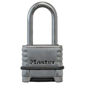 Master Lock 2.25-in Stainless Steel Combination Padlock 1 Master Lock 2.25-in Stainless Steel Combination Padlock