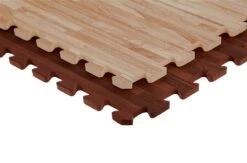 IncStores 3/8" Soft Wood Tiles 2' X 2' Interlocking Foam Tiles (Mocha)