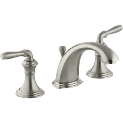 KOHLER Devonshire Vibrant Brushed Nickel 2-handle Widespread WaterSense Bathroom Sink Faucet With Drain -Hardware Store 087206793141xl 1800x1800