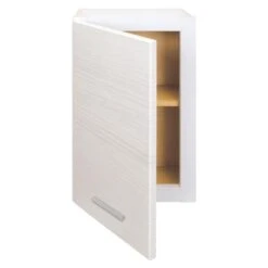 Style Selections Acadia 12-in W X 20-in H X 6.93-in D White Bathroom Wall Cabinet -Hardware Store 094803145112 08862637 1800x1800