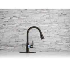 Tyne Single-Handle Pull-Down Sprayer Kitchen Faucet In Oil-Rubbed Bronze -Hardware Store 0d592b98f924bd460798cf2bde3aac10 1800x1800