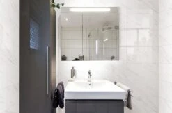 Tauleto Bianco Polished Porcelain Tile 7 Tauleto Bianco Polished Porcelain Tile -Hardware Store 100572437 vendor0319 tile bathroom room 1800x1800