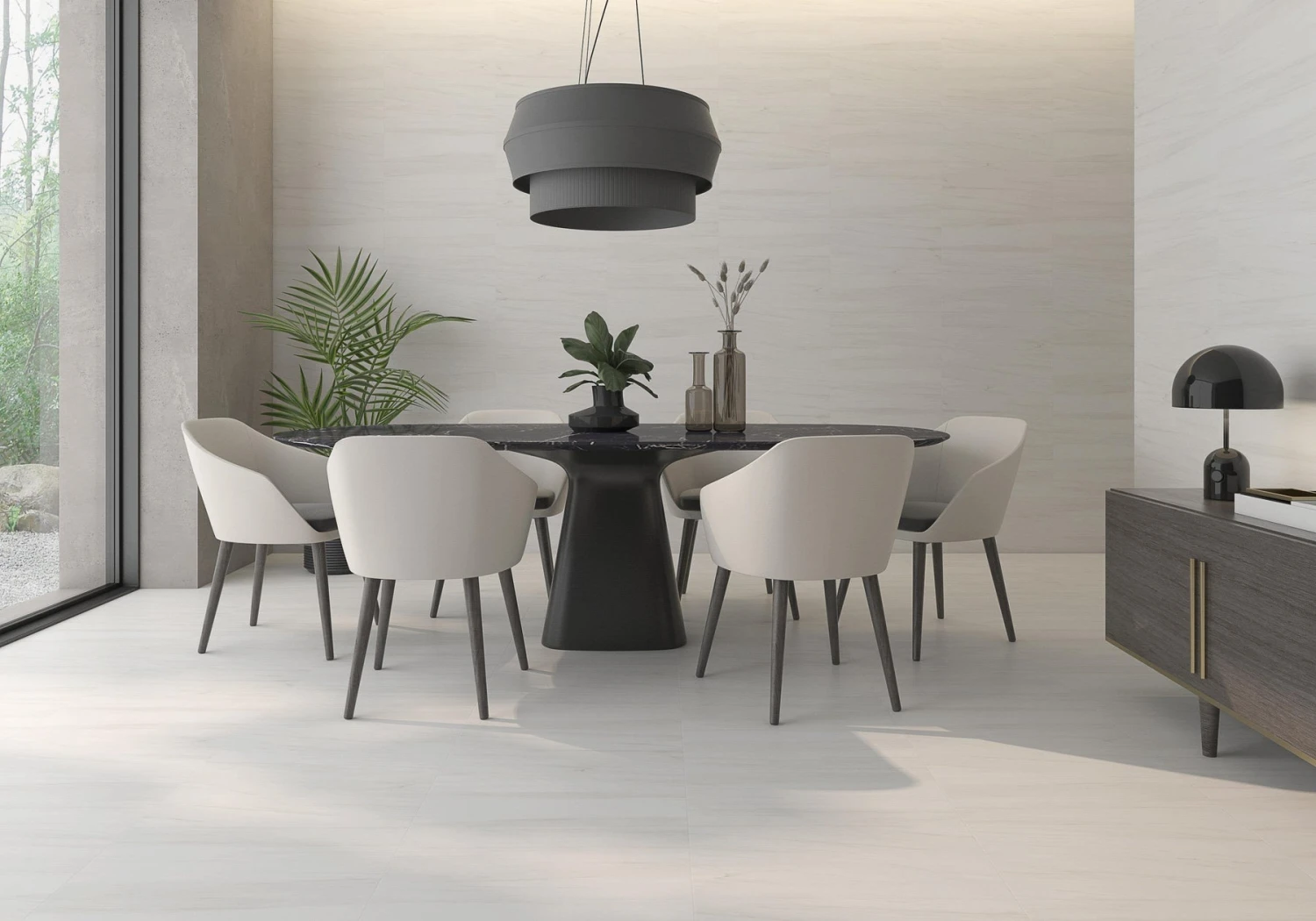 Belucci Bianca Matte Porcelain Tile 5 Belucci Bianca Matte Porcelain Tile - Image 5