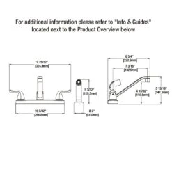 Constructor 2-Handle Standard Kitchen Faucet With Side Sprayer In Chrome -Hardware Store 1106bdb6b52d3f75623728e1b14f77bc 1800x1800