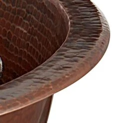 SINKOLOGY Schrodinger 17 In. Undermount Or Drop-In Solid Copper Bathroom Sink In Aged Copper -Hardware Store 13511ba404d3b875db228687f46bbbdf 1800x1800