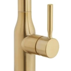 Upson Single-Handle Pull-Down Sprayer Kitchen Faucet In Matte Gold -Hardware Store 183d74251215a3a5c06c280f2c745c3c 1800x1800
