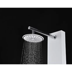 ANZZI Aquifer White 2-Spray Shower Panel System (Valve Included) -Hardware Store 191042003767 09063803 1800x1800