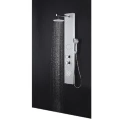 ANZZI Aquifer White 2-Spray Shower Panel System (Valve Included) -Hardware Store 191042003767 09063812 1800x1800