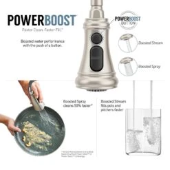 U By Moen Weymouth Single-Handle Pull-Down Sprayer Smart Kitchen Faucet With Voice Control In Spot Resist Stainless -Hardware Store 1df176b375ca9fd02f878d6d91428857 1800x1800