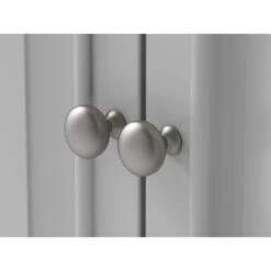 Sadie 67 In. W X 21.5 In. D Vanity In Dove Grey With Marble Vanity Top In Natural White With White Sinks -Hardware Store 20110c609e467f03f8bb31965a6c4f36 b1024ac6 bda3 4c52 9073 649938962b2e 1800x1800