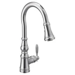 U By Moen Weymouth Single-Handle Pull-Down Sprayer Smart Kitchen Faucet With Voice Control In Spot Resist Stainless -Hardware Store 246bda741307ea7a0123ce43027a757f 1800x1800