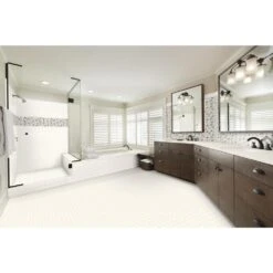 Daltile Snow Illusion 2-5/8 In. X 12 In. Marble Decorative Accent Wall Tile (0.2188 Sq. Ft./ Piece) -Hardware Store 24be88244037c9af1d9e74c257b80135 1800x1800