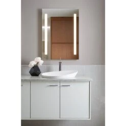 24 In. W X 33 In. H Frameless Rectangular LED Light Bathroom Vanity Mirror -Hardware Store 31937823e80d4b880b98d80b6e63073d 1800x1800