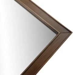 28 In. W X 33 In. H Framed Rectangular Bathroom Vanity Mirror In Antique Coffee -Hardware Store 359be0224320fb03a7579bac7879bf77 1800x1800