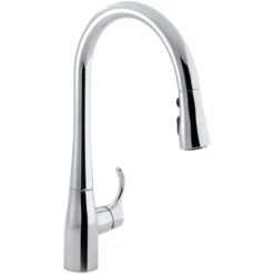 Simplice Single-Handle Pull-Down Sprayer Kitchen Faucet With DockNetik And Sweep Spray In Vibrant Stainless -Hardware Store 405746f0eeb579016a79449918a37e10 1800x1800