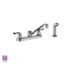 Constructor 2-Handle Standard Kitchen Faucet With Side Sprayer In Chrome -Hardware Store 434cefd4473785d477877ff23e49e87f 1800x1800