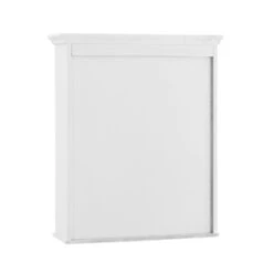 Ashburn 23 In. W X 28 In. H X 8 In. D Framed Surface-Mount Bathroom Medicine Cabinet In White -Hardware Store 43c11097e9c0db27a949144761293d2e 1800x1800