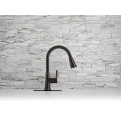 Tyne Single-Handle Pull-Down Sprayer Kitchen Faucet In Oil-Rubbed Bronze -Hardware Store 444197cc2b5b01fdb1f59ce59afe9688 1800x1800