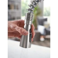 Springvale Single-Handle Pull-Down Sprayer Kitchen Faucet With Reflex And Power Boost In Spot Resist Stainless -Hardware Store 4515b13702e4d781ee798a946b21ce65 1800x1800