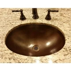 SINKOLOGY Schrodinger 17 In. Undermount Or Drop-In Solid Copper Bathroom Sink In Aged Copper -Hardware Store 464eff0cc471429cf3df347cfff87435 1800x1800