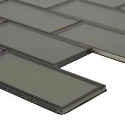 MSI Crisson Bevel Subway Peel And Stick 12 In. X 12 In. X 4 Mm Glass Mosaic Tile ( 19.6 Sq. Ft./case) -Hardware Store 4969d7a02a1f35cb3327eb1932f8b517 1800x1800