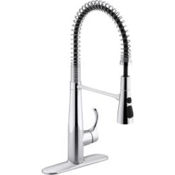 Simplice Single-Handle Pull-Down Sprayer Kitchen Faucet In Vibrant Stainless -Hardware Store 4a5caef00b87b669bc07712399bc13a9 1800x1800