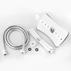 4-spray 9 In. Dual Shower Head And Handheld Shower Head In Chrome -Hardware Store 58968934823987fdb4fd17a2818fa88d 1800x1800