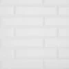 Daltile Restore 3 In. X 12 In. Ceramic Bevel Bright White Subway Tile (9 Sq. Ft. / Case)
