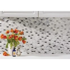 Daltile Snow Illusion 2-5/8 In. X 12 In. Marble Decorative Accent Wall Tile (0.2188 Sq. Ft./ Piece) -Hardware Store 66b6c2f5af6253254518fbda4122d361 1800x1800
