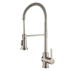 Britt Single-Handle Pull Down Sprayer Kitchen Faucet In Brushed Gold -Hardware Store 67778c506b3b6fd2efe23a8638a95aba 3e0ad717 5202 4197 b9c1 b02f53e199be 1800x1800