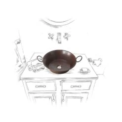 SINKOLOGY Copernicus All-In-One 21 In. Copper Bathroom Vessel Sink With Pfister Ashfield Bronze Faucet And Drain -Hardware Store 6ab955859a0c94995d1fd65e3d8fb73c 1800x1800