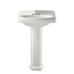 American Standard Portsmouth Vitreous China Pedestal Combo Bathroom Sink In White -Hardware Store 6ad8deae3d0c842a00595b6b19054108 1800x1800