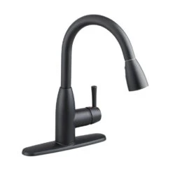 Fairbury Single-Handle Pull-Down Sprayer Kitchen Faucet In Stainless Steel -Hardware Store 718a01703a9b43a7f81a482c9607f6b0 1800x1800