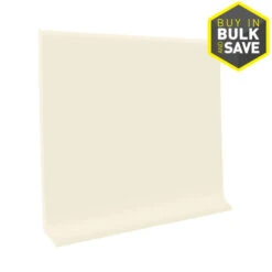 Flexco 4-in W X 4-ft L Baby's Breath Thermoplastic Rubber Wall Base -Hardware Store 719381014284xl 1800x1800