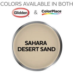 ColorPlace Pre Mixed Ready To Use, Interior Paint, Sahara Desert Sand, Satin Finish, 1 Gallon -Hardware Store 72e41345 5e01 406c 84b4 4a664e0ed43e 1.0eb7ddeebd6ee162ca1c5a5a70678760 1800x1800