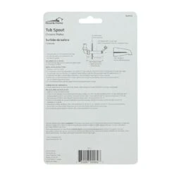 Road & Home Polished Chrome Bathtub Spout -Hardware Store 730007000627 09251104 1800x1800