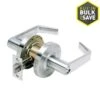 Tell Manufacturing LC2600 Standard Duty Cortland Satin Chrome Reversible Keyed Entry Door Handle