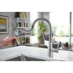 Springvale Single-Handle Pull-Down Sprayer Kitchen Faucet With Reflex And Power Boost In Spot Resist Stainless -Hardware Store 7a25388c1c4d7f82775d8697eabde501 1800x1800