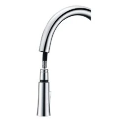 Orbital Single-Handle Pull-Down Sprayer Kitchen Faucet In Polished Chrome -Hardware Store 7aba940f0f0f976769801d8fc04f8959 1800x1800